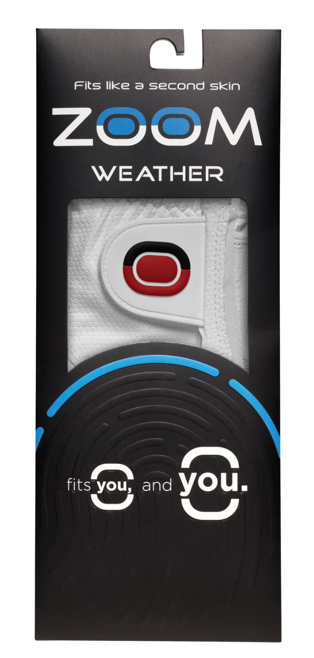 Zoom Weather Style white golf glove
