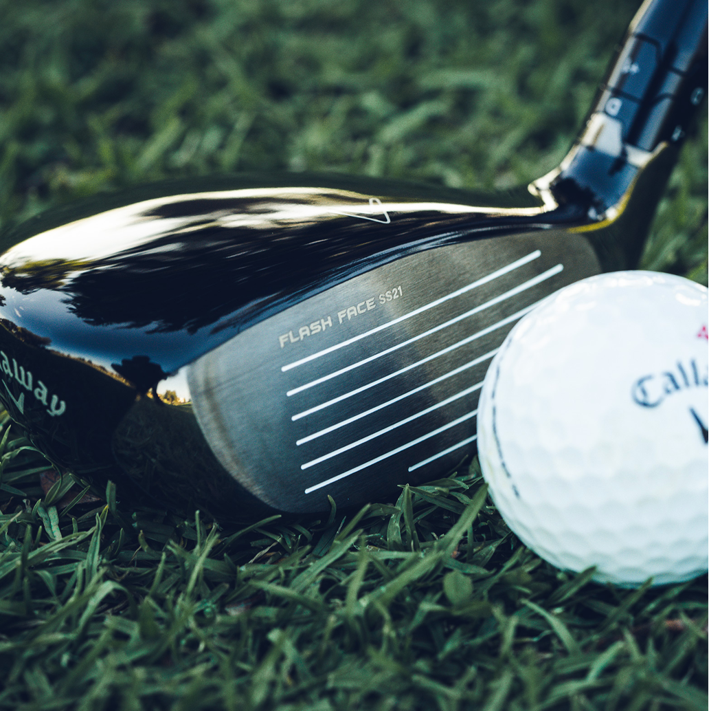 LEFT-HANDED Callaway Epic Super 4 hybrid 21º Aerotech Steelfiber FC HYB light flex