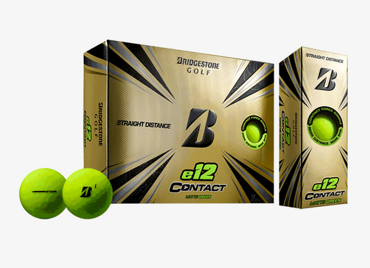Bridgestone e12 Contact Matte Green golf balls