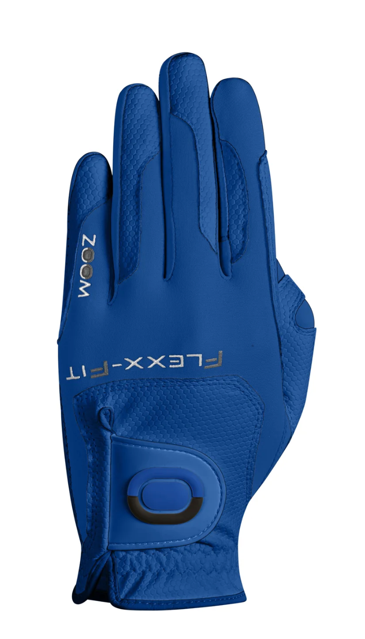 Zoom Weather blue golf glove
