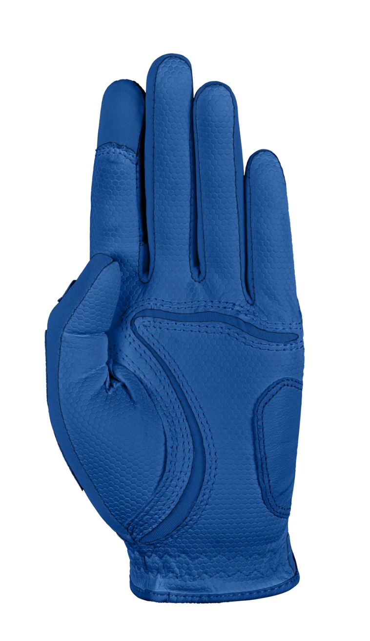 Zoom Weather blue golf glove
