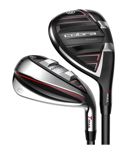 Cobra T-Rail hybrid + iron set 4H + 5-PW graphite regular shaft