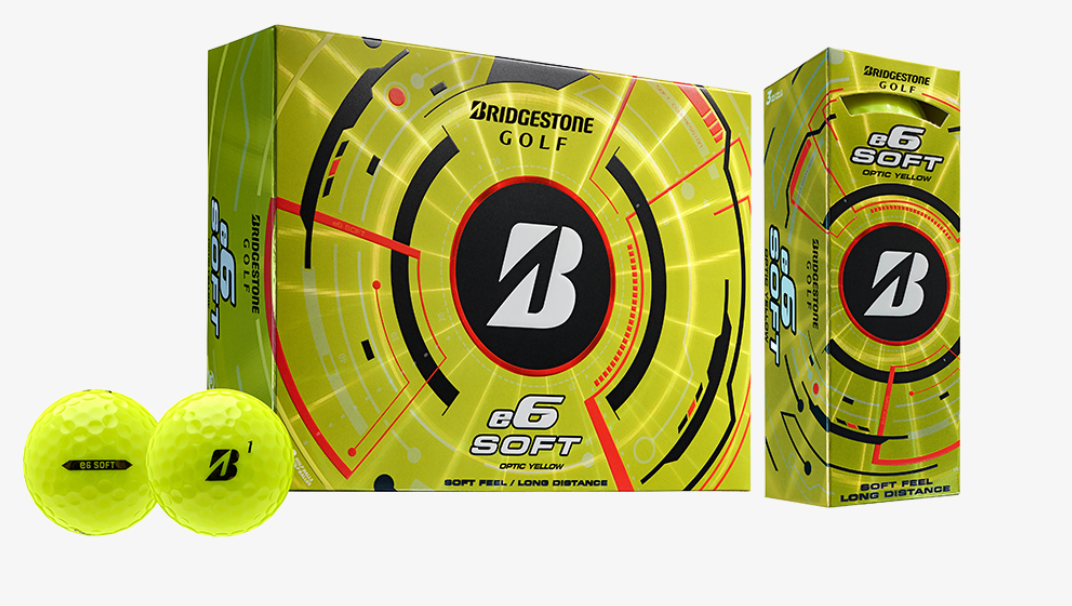 Bridgestone e6 Soft Yellow golf balls