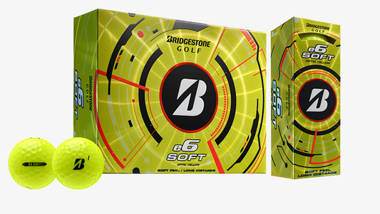 Bridgestone e6 Soft Yellow golf balls